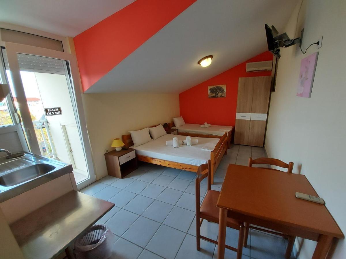 Apartamento Haus Olymp Paralía Exterior foto